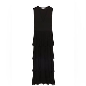 Zara Knit Spanish Style Maxi Dress, Size US Small